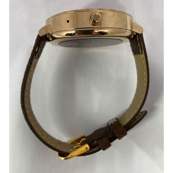 Kate Spade Gen 3 KST2003 Women's Brown Leather Digital Dial Smart Watch CO475 - Picture 11 of 12